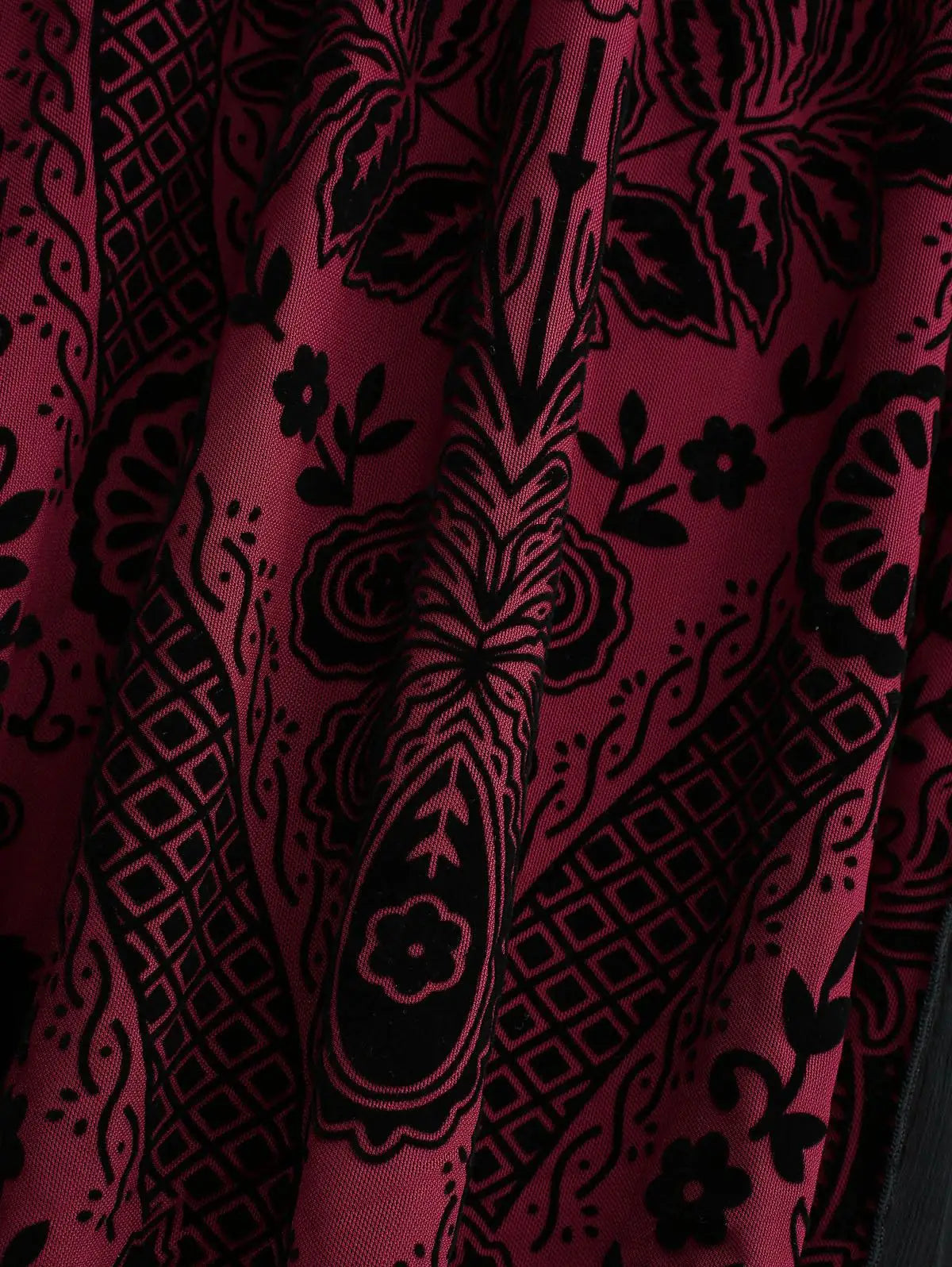 Flocquette Midi Dress