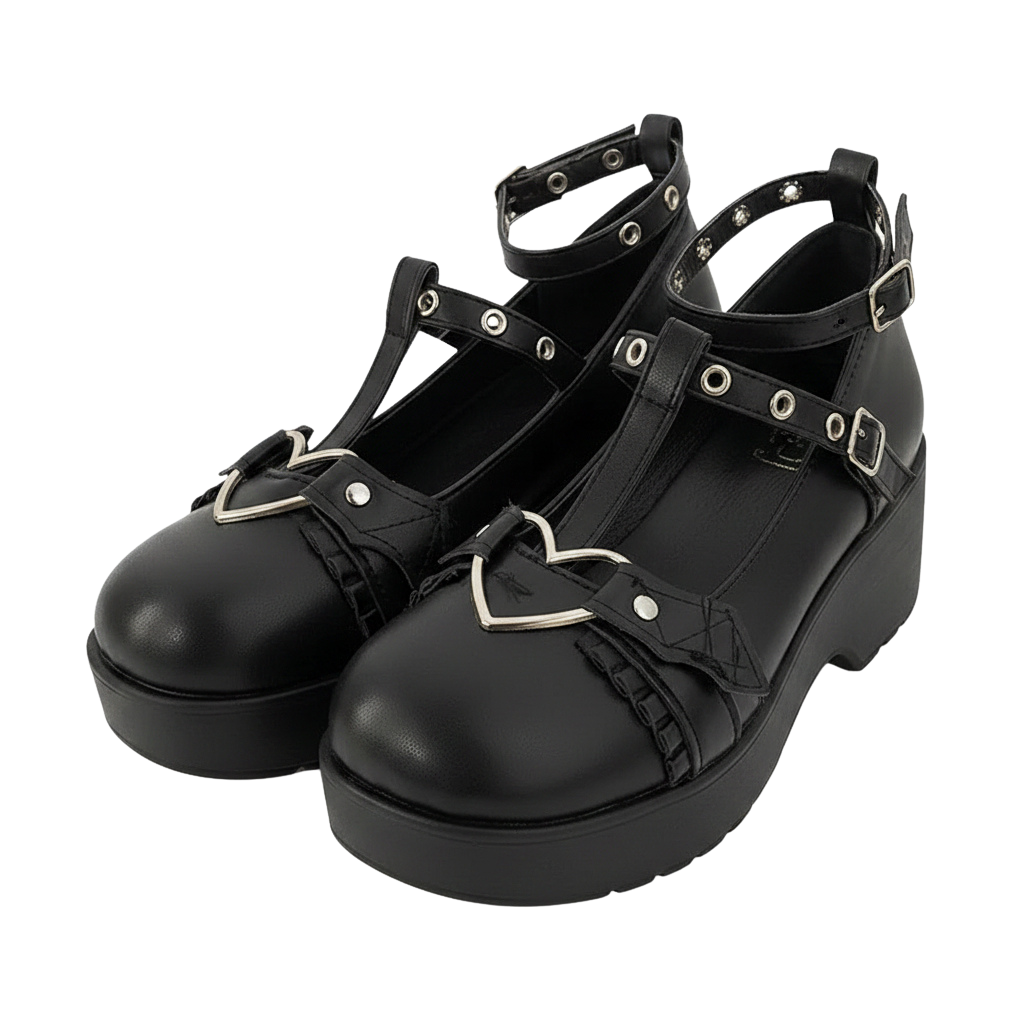 Velvet Venom Mary Janes